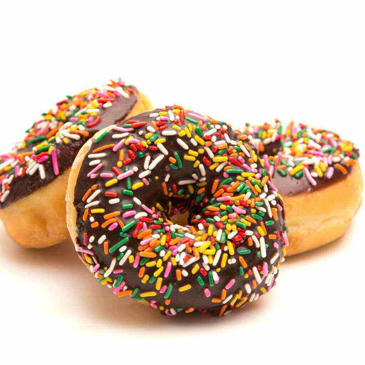 Choco Glazed Donut (Sprinkles)